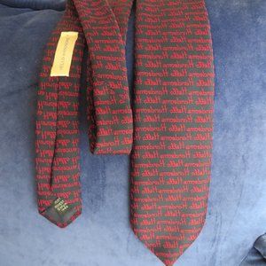 Mens Alynn HELLO HANDSOME Tie (mirror image)